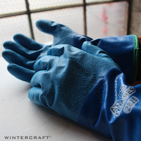 Waterproof Insulated Gloves for Ice Lantern Making - Wintercraft
