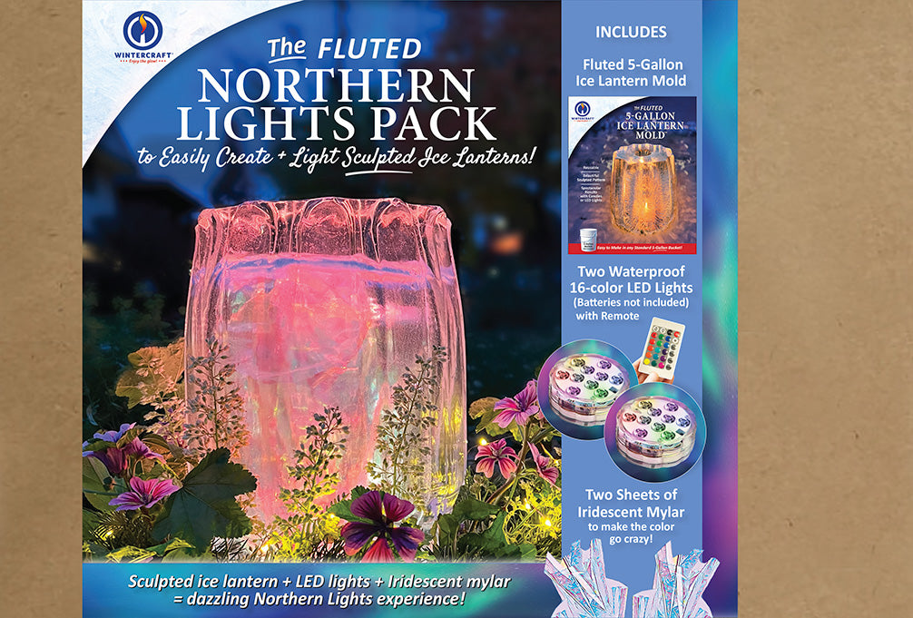 Color Rotating Waterproof LED Light for Ice Lanterns - Wintercraft