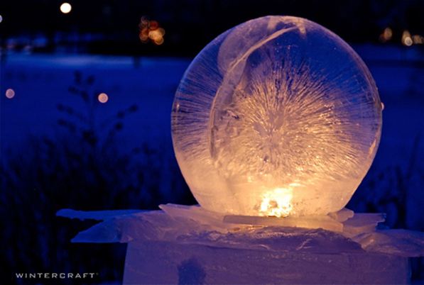 Exterior Ice Luminary Installations - Wintercraft - Minneapolis, MN
