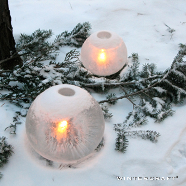 Ice Lantern Candle Holders 