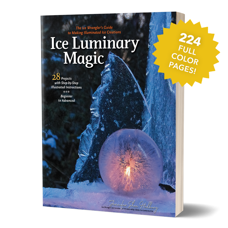 Ice Luminary Magic book by Jennifer Shea Hedberg
