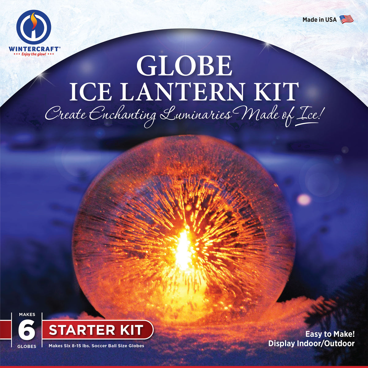 Starter Kit - Makes 6 Globe Ice Lanterns