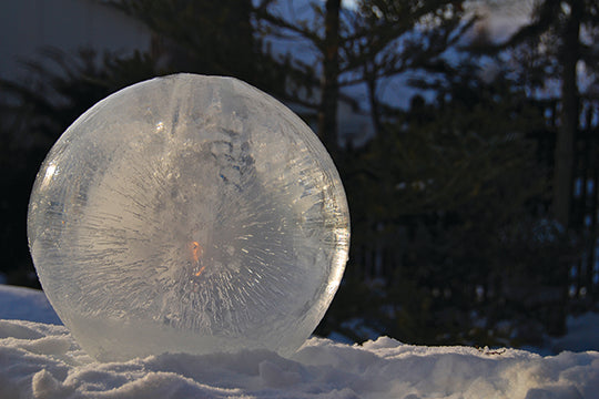 Ice Globe Lanterns, Made Easy